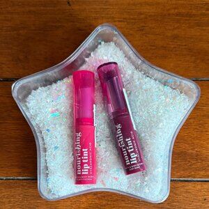 NEW 3-Pc FLIRTY FUCHSIA & DEEP BERRY Lip Tint Bath & Body Works in a STAR